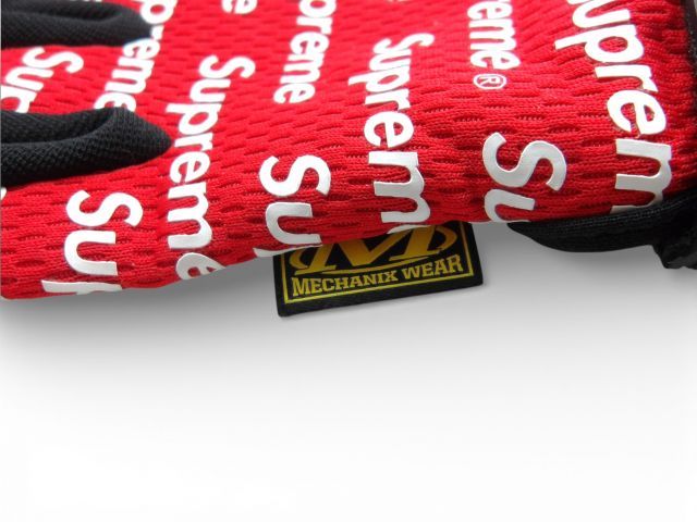 SUPREME 17ss Mechanix Original Work Gloves Red サイズM