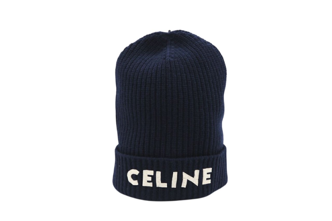☆3日以内返品可☆ 極美品 CELINE セリーヌ ウール ロゴ ニット