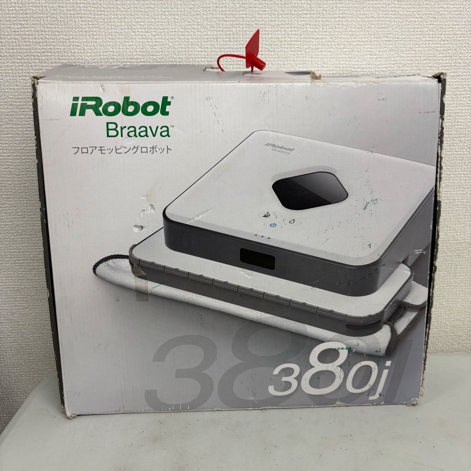新品未使用 iRobot Braava 380j 本体 ホワイト 白 - メルカリ