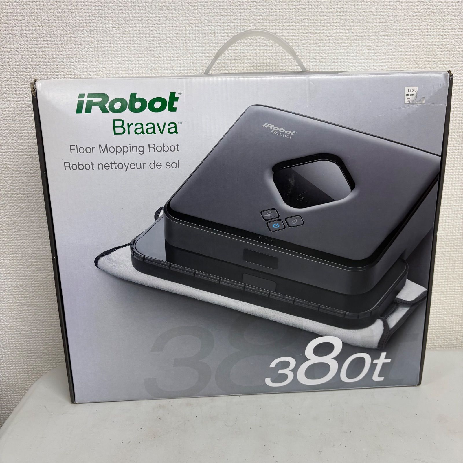 iRobot Braava 380j 本体 ブラック 黒 - メルカリ