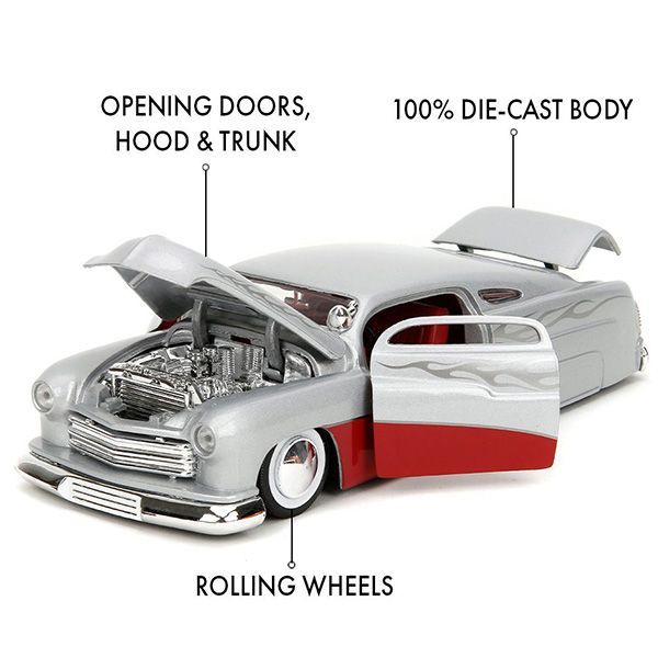 JADATOYS 1:24 BTM 1951 Mercury ミニカー - メルカリ