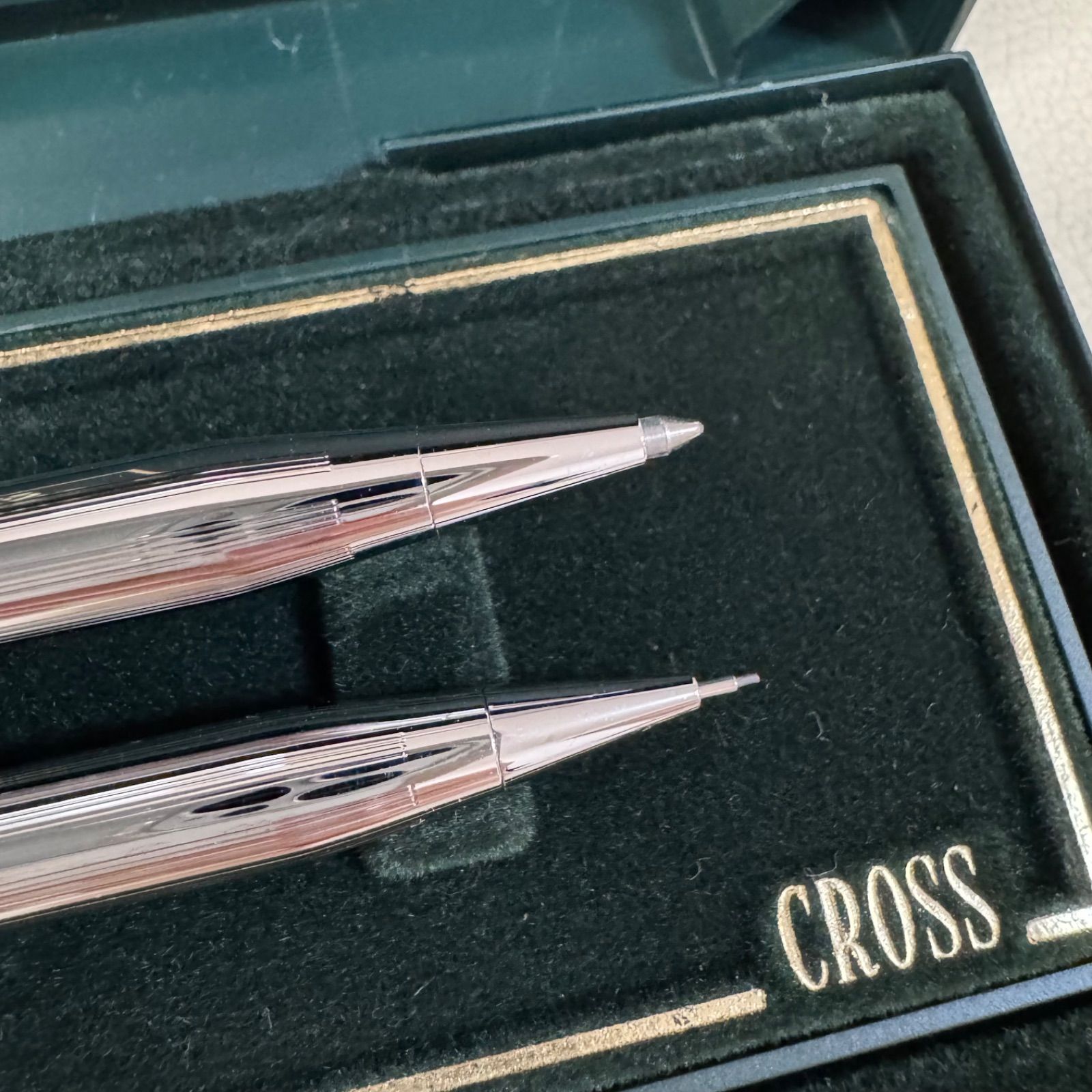 CROSS クロス ツイスト式ボールペン・シャープペンセット - メルカリ