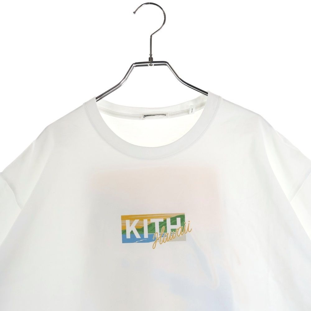 KITH (キス) HAWAII BEACH TEE ハワイ限定 ビーチ ボックスロゴ バック