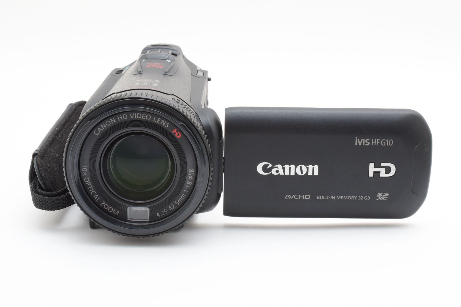 Canon iVIS HF G10 ハイビジョンビデオカメラ【良品】フード