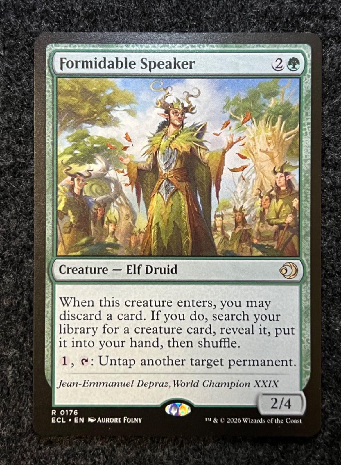 並外れた語り部/Formidable Speaker 拡張アート英語版1枚 - メルカリ