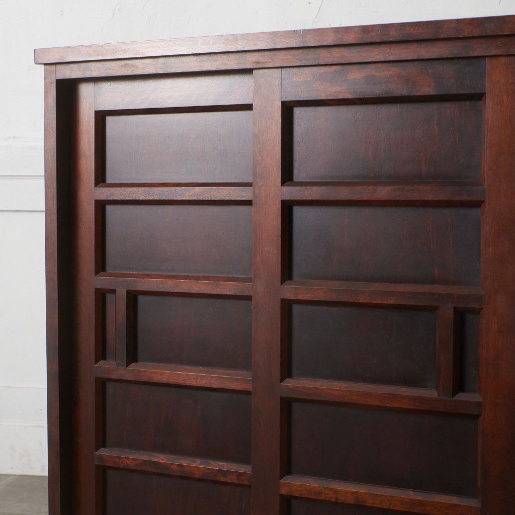 松本民芸家具 下駄箱 シューズボックス ミズメザクラ 無垢材