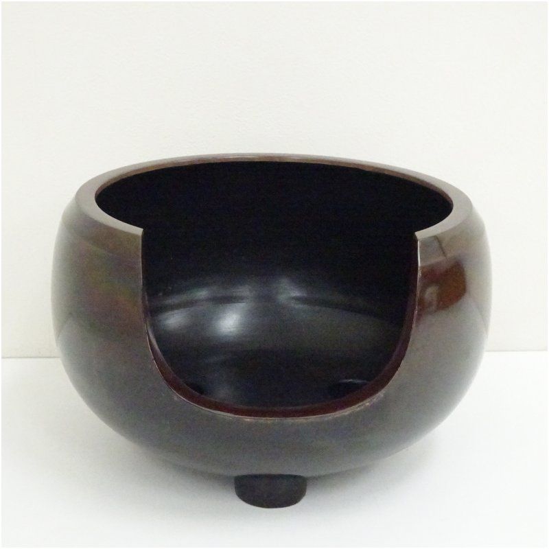 金森紹栄造 唐銅風炉（共箱） 茶道 茶道具 おしゃれ 茶器 湯沸かし