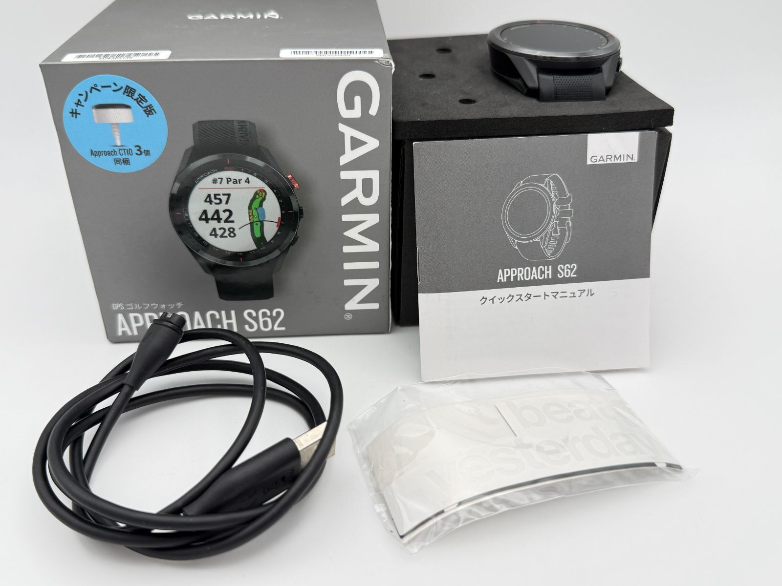 ジャンク品 Garmin Approach S62 GPS ゴルフナビ GARMIN - ジャンク