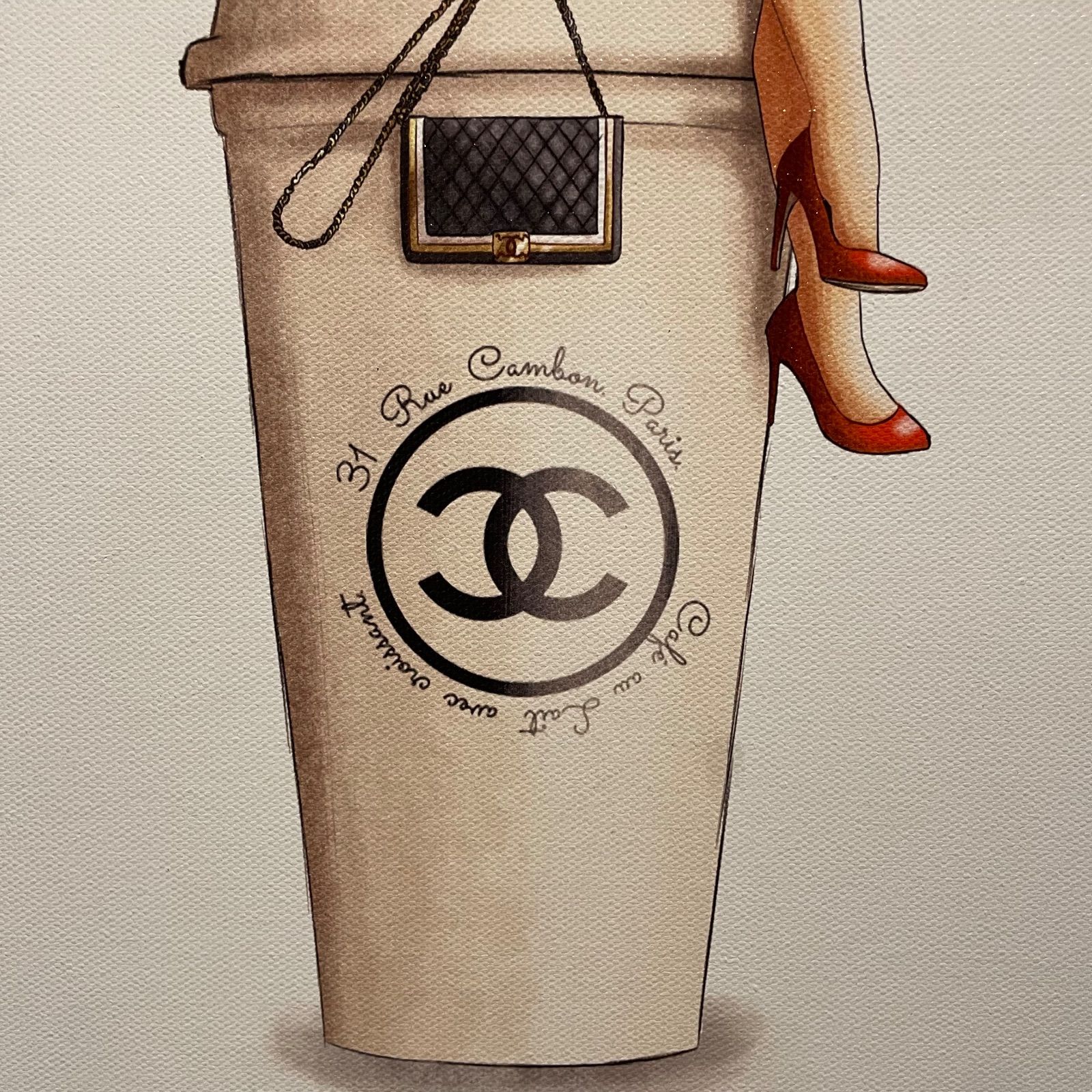 美品 Oliver Gal オリバーガル キャンバス アートボード ポップアート