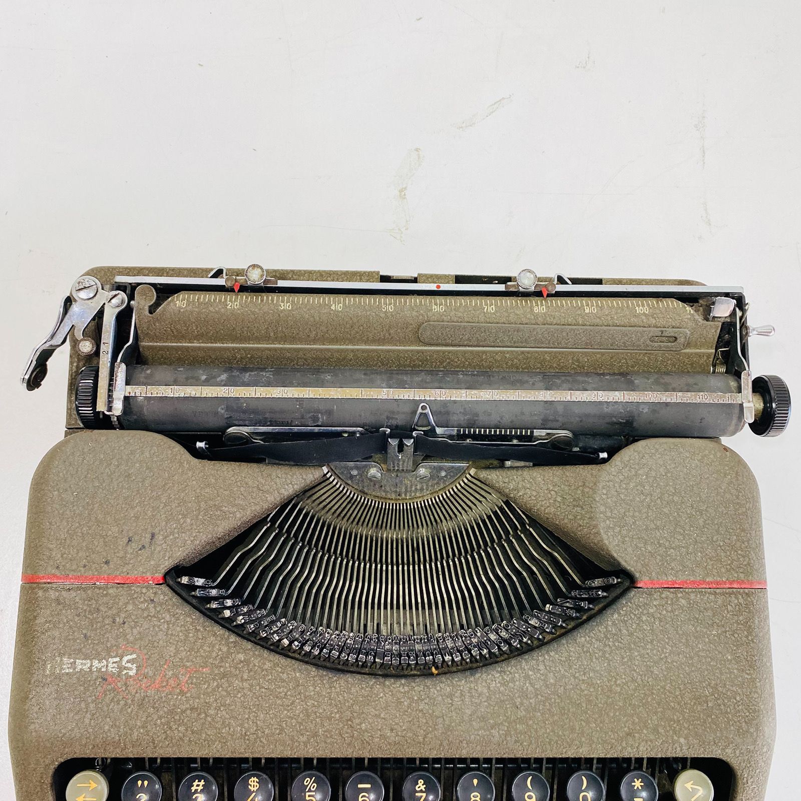 HERMES Rocket エルメス ロケット タイプライター ケース付 スイス製