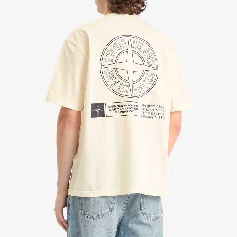 ストーンアイランド メンズ トップス Tシャツ プリント Stone Island