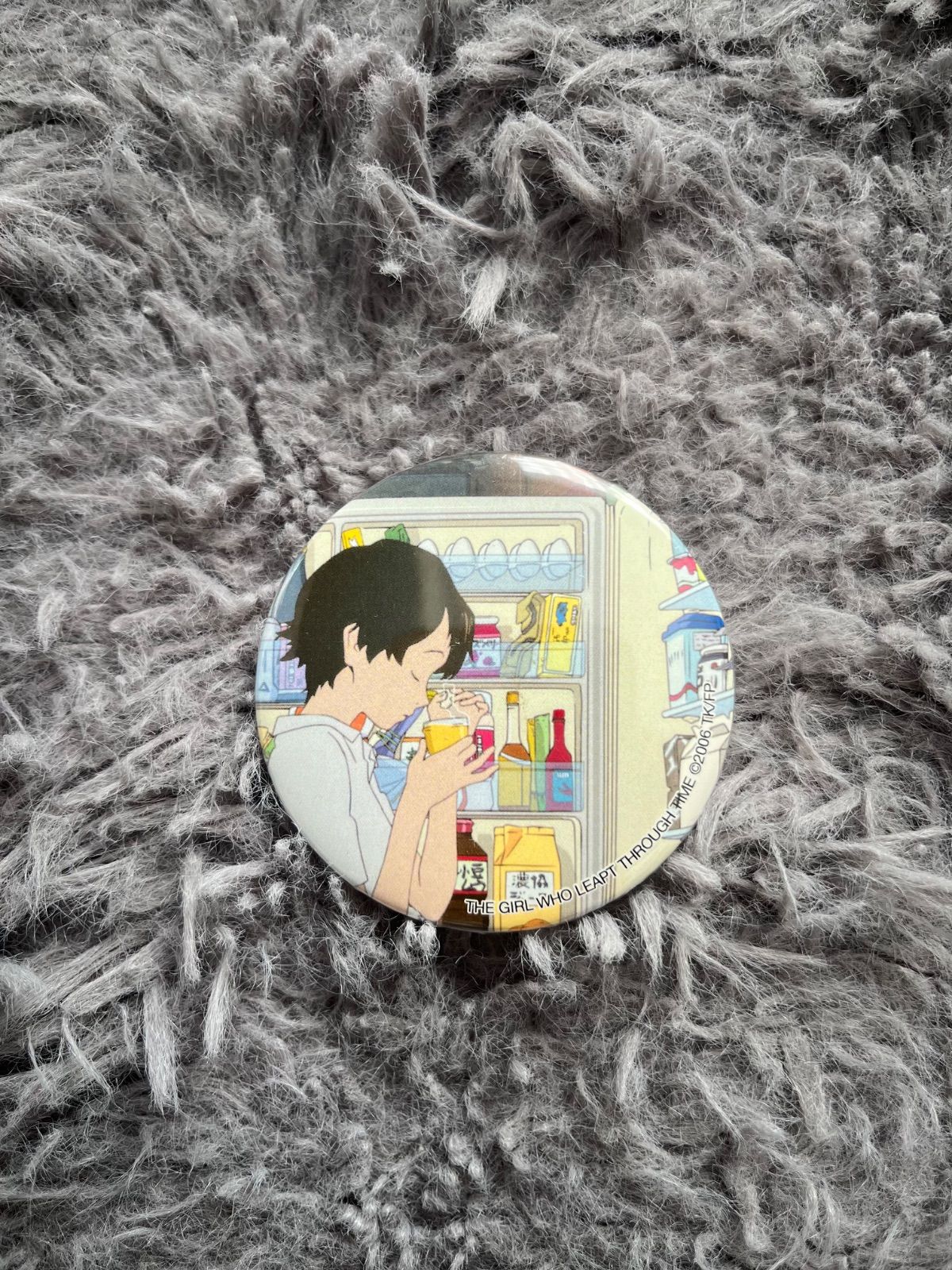 時をかける少女 THE GUEST cafe&diner 紺野真琴 缶バッジコレクション