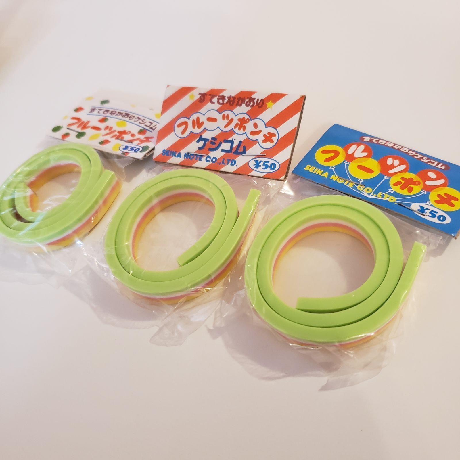 セイカノート フルーツポンチ 消しゴム 未使用 昭和レトロ フルーツ