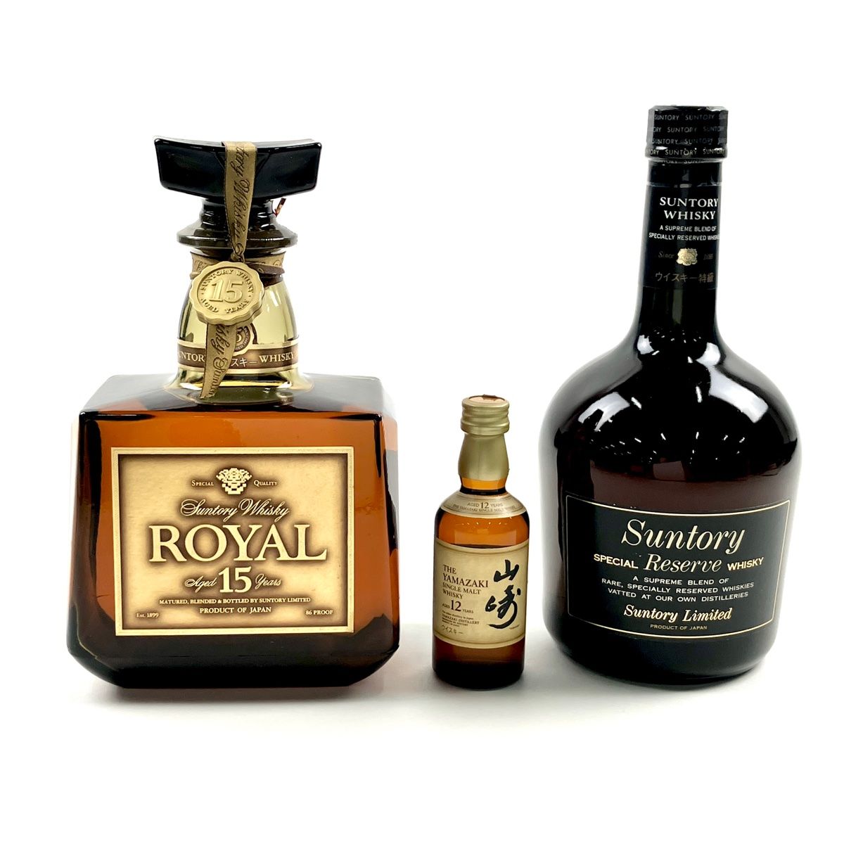 東京都内限定お届け】 販売 3本 サントリー SUNTORY ローヤル 15年