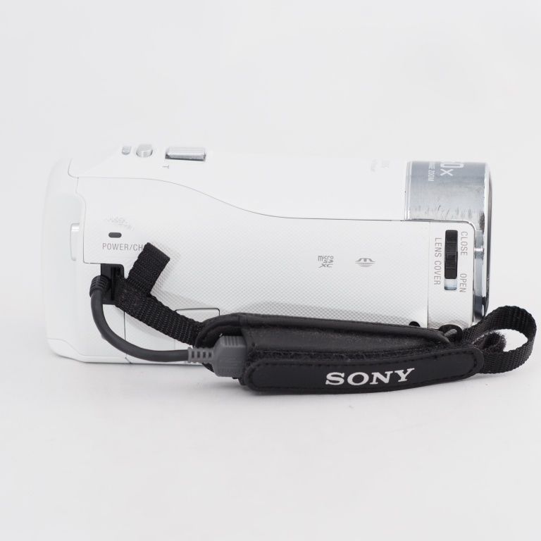 SONY ソニー ビデオカメラ Handycam HDR-CX470 ホワイト 内蔵メモリー