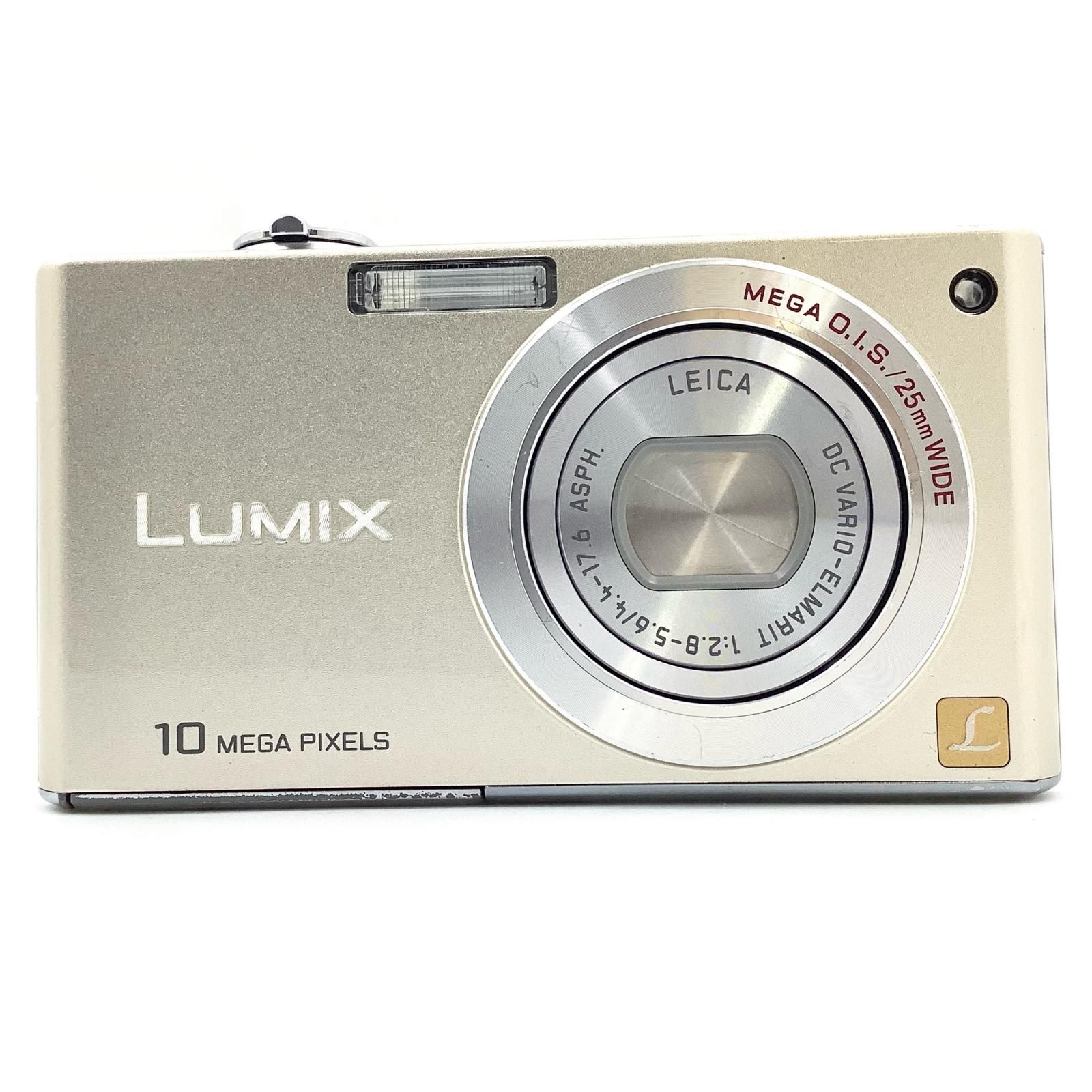 美品 DMC-TZ10 ブラック 即日発送 Panasonic LUMIX デジカメ 本体 土日
