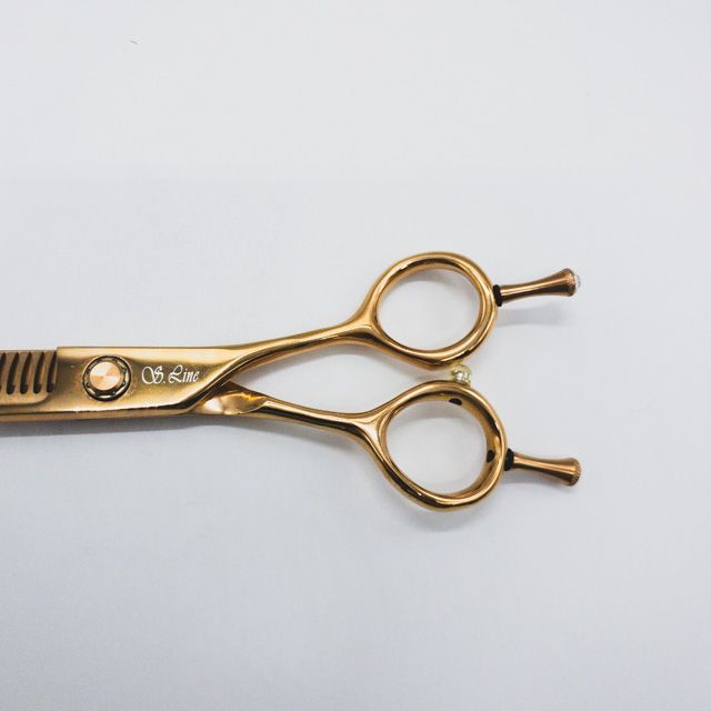 シルバーライン消しゴムスキバサミ7インチ