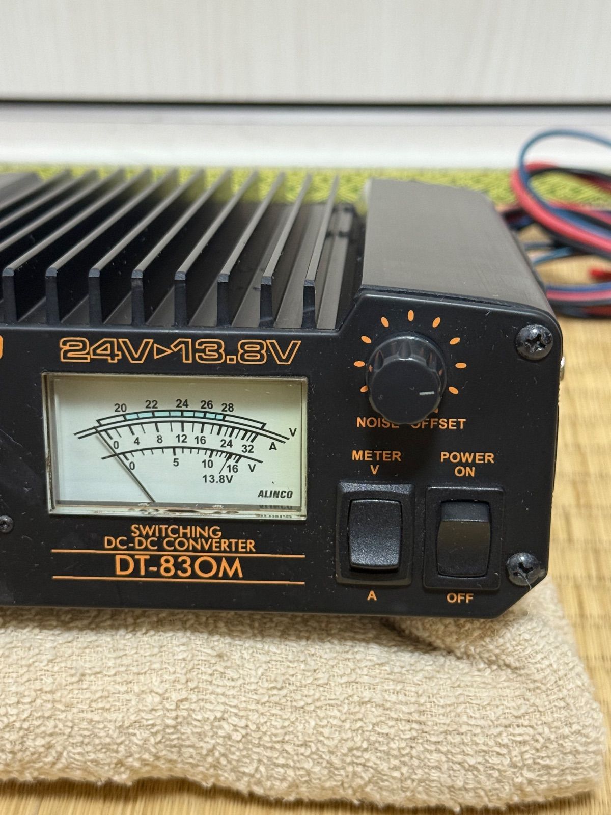 ALINCO スイッチング DC-DCコンバーター DT-830M いっ ちん