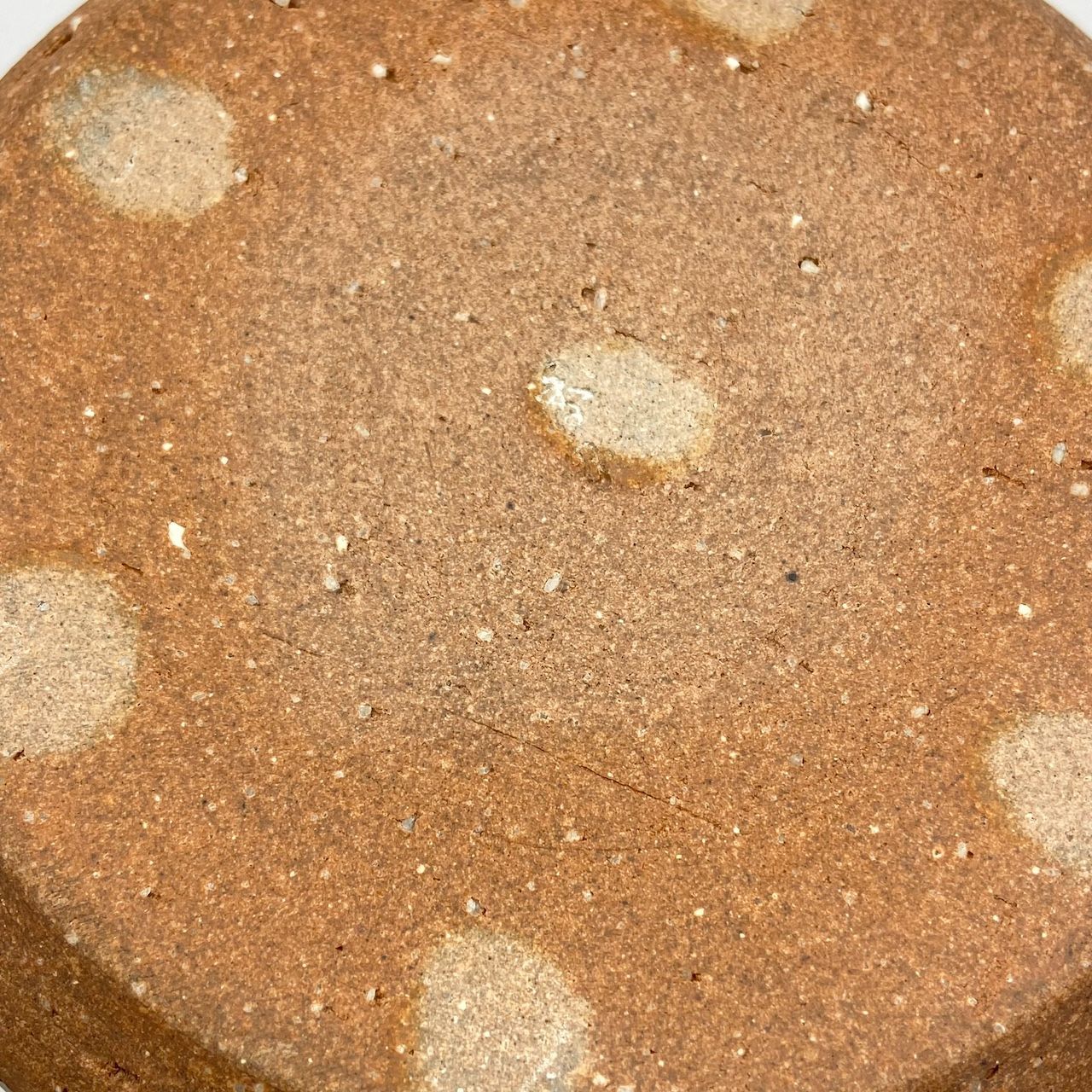 一重口水指 渋紙手 信楽 西尾香舟 共箱入 茶道具 茶器 塗蓋