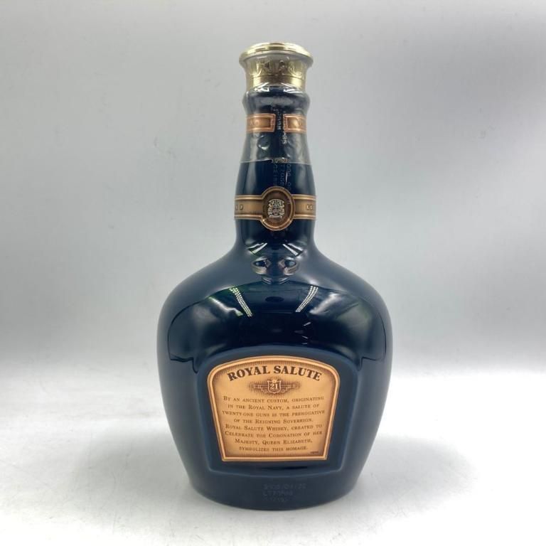 シーバス ブラザーズ ロイヤルサルート 21年 高品質 青陶器【L2