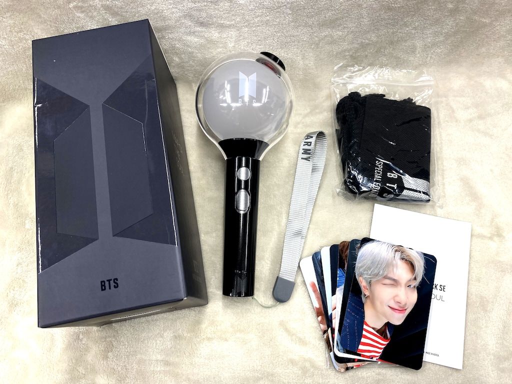 BTS アミボム4 ケース付き BTSアミボムver.4 MOS ケース キーホルダー