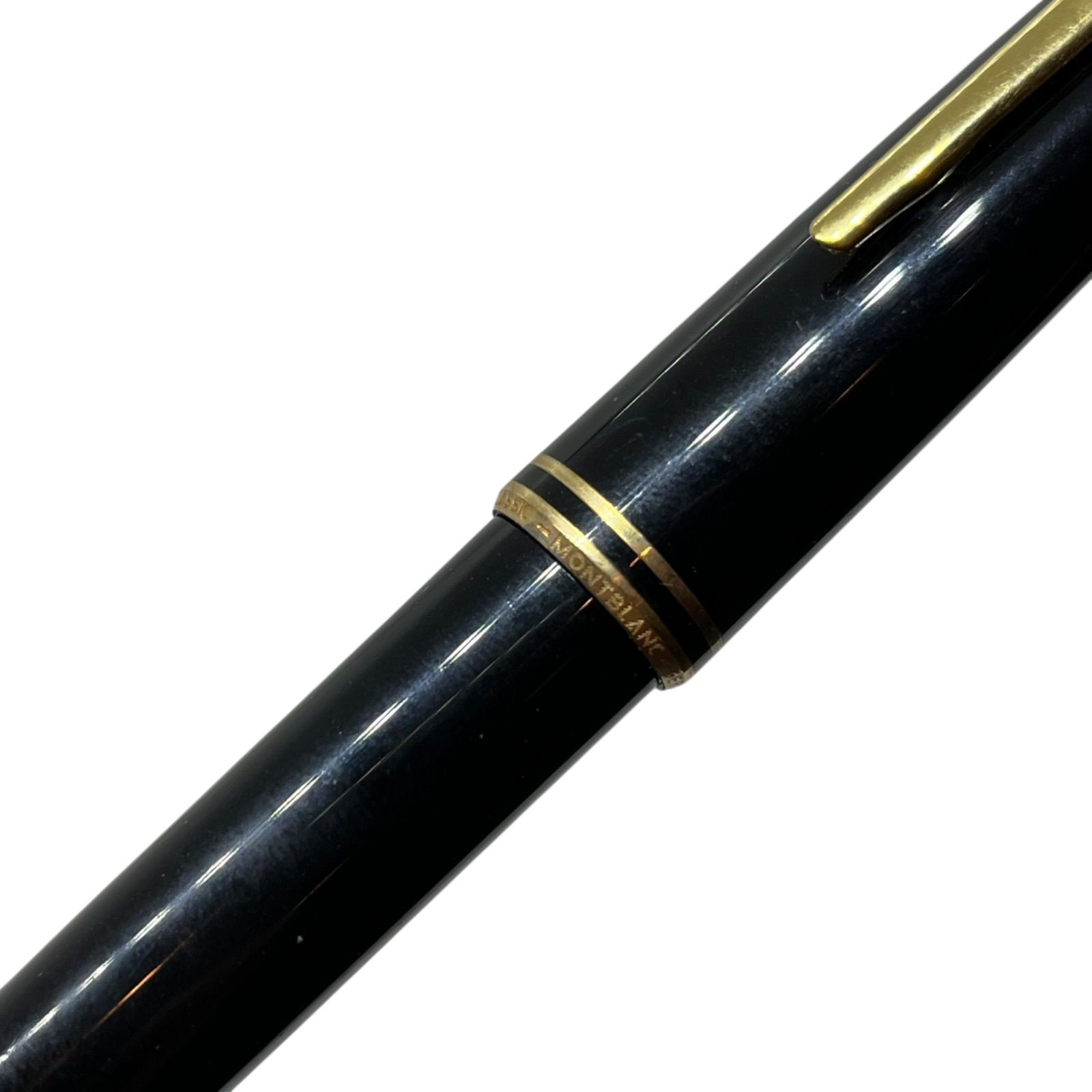 万年筆 MONTBLANC モンブラン 221 ペン先 14K⁄ct 585 EF ブラック 箱付