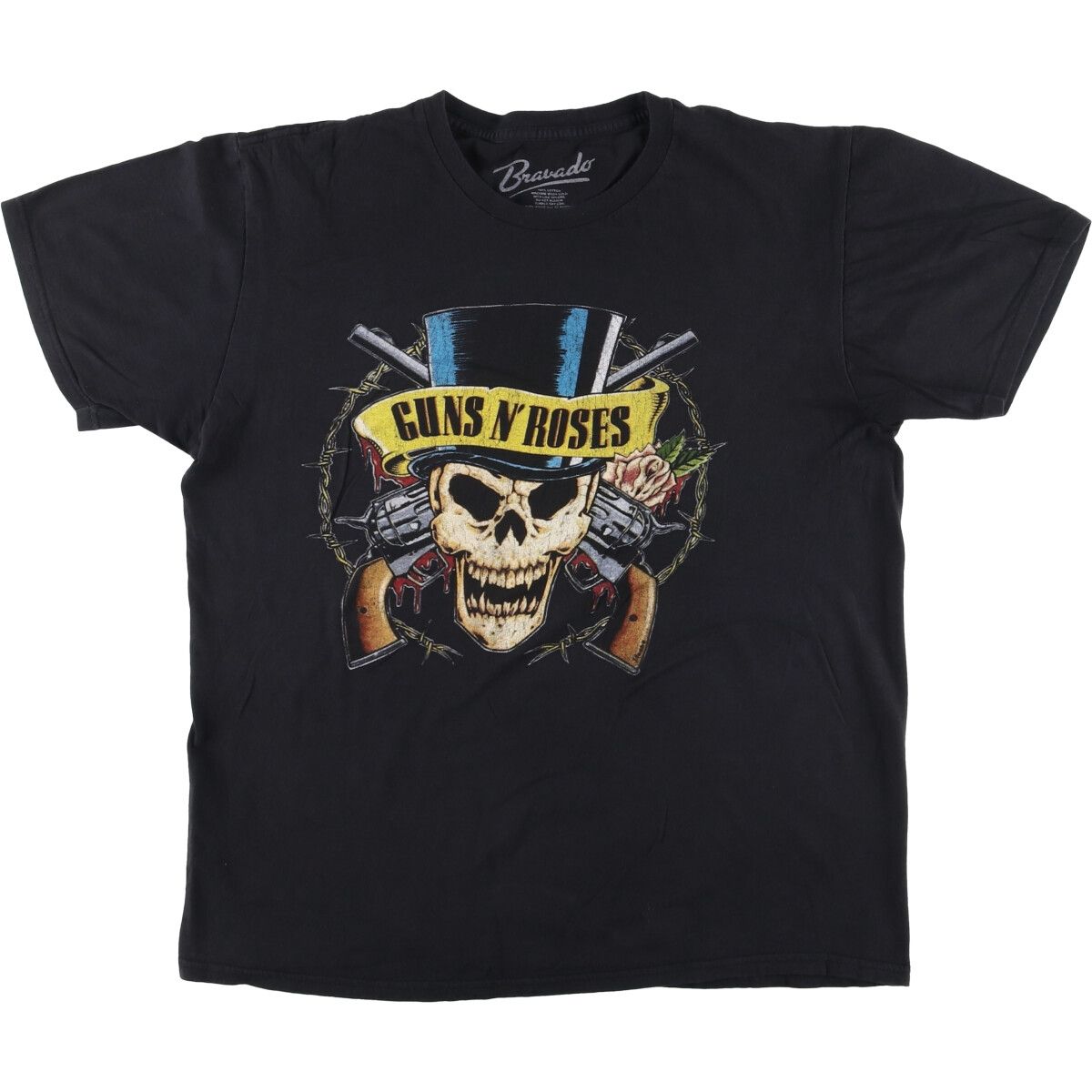 本物 バンドTシャツ guns n' roses Tシャツ Guns N' Roses Tee バンドT