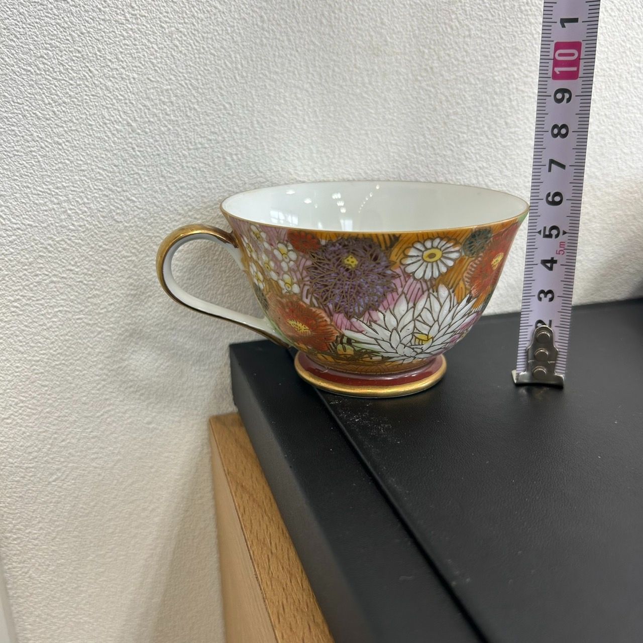 九谷焼 九谷祥隆 花詰 ティーカップ＆ソーサー 6客セット 九谷焼 九谷