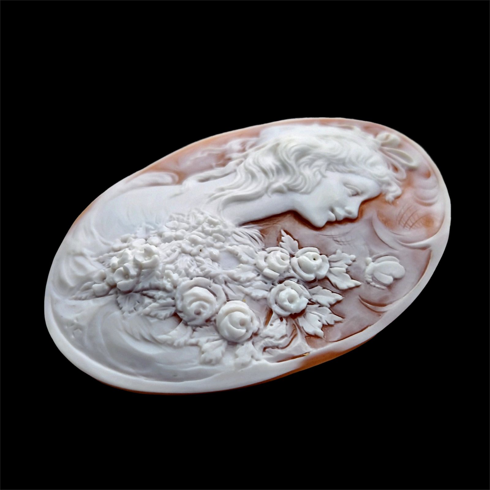 店頭併売商品※◇JC【ヤンナコーネ・カルミネ】 シェルカメオ ルース 約