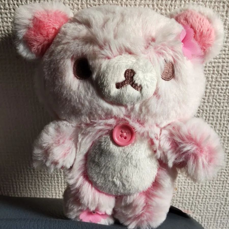 リラックマ シャーベットぬいぐるみL ピンク 限定】リラックマ