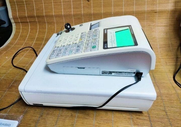 ディスカウント カシオレジスター TE-M80 品 人気機種感熱紙 送料無料