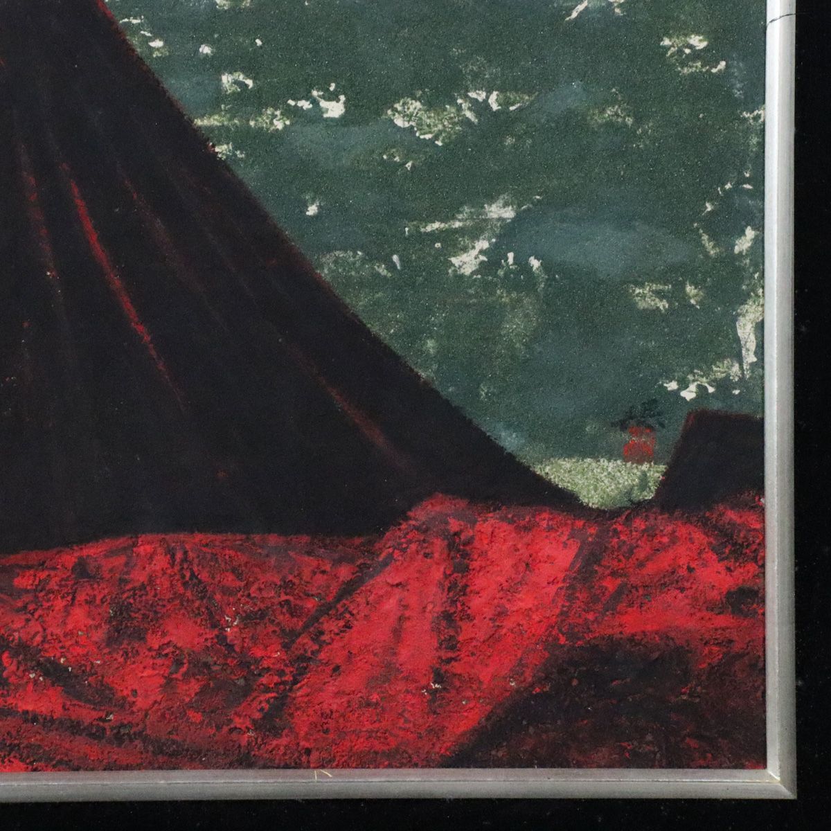 小薗保典 日枝神社 大スギ 絵 絵画 風景画 日本画 小薗保典 日枝神社