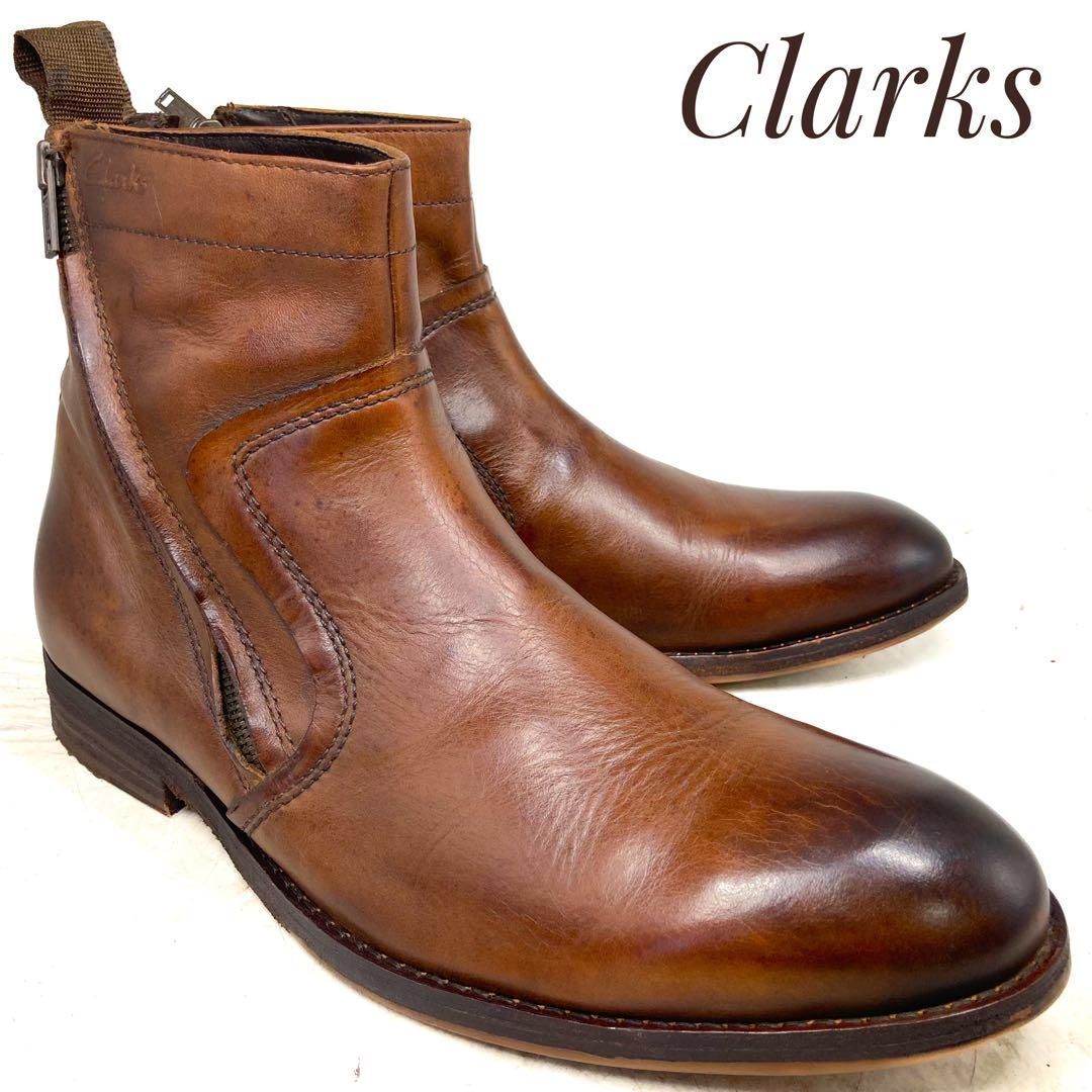 陸上自衛隊 フジ製靴 半長靴 茶革 27センチ 旧陸上 半長靴 茶色 未