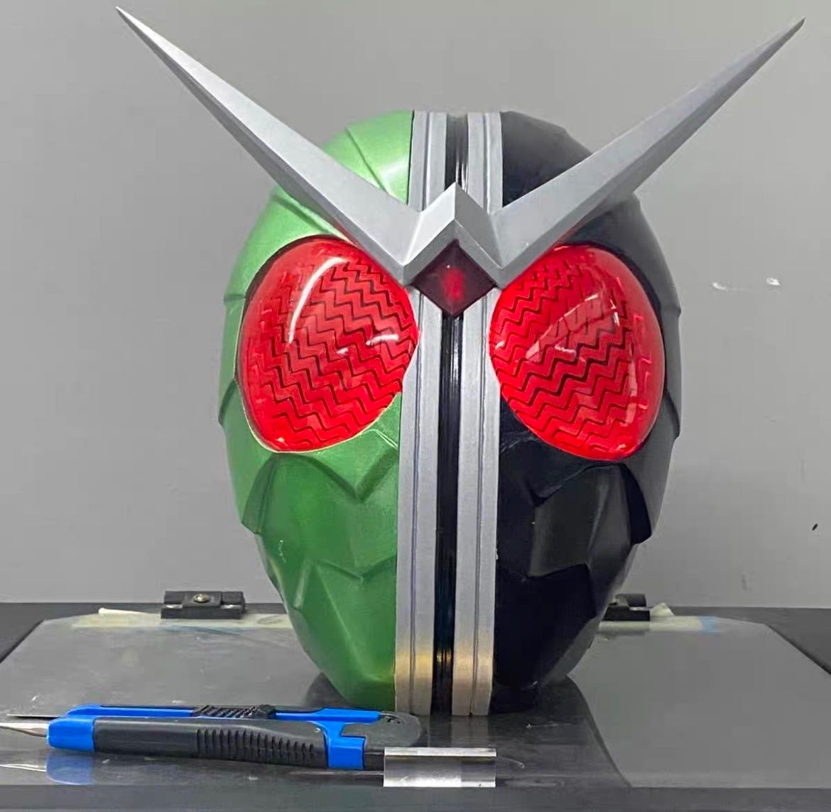 仮面ライダーW（ダブル） コスプレ用マスク PETG製 仮面ライダーW