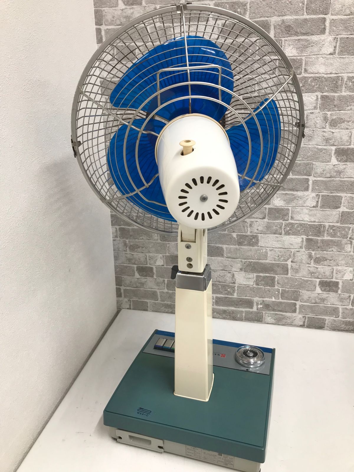 扇風機 ナショナル F-30H1L 昭和レトロ 30センチ座敷扇 タイマー故障