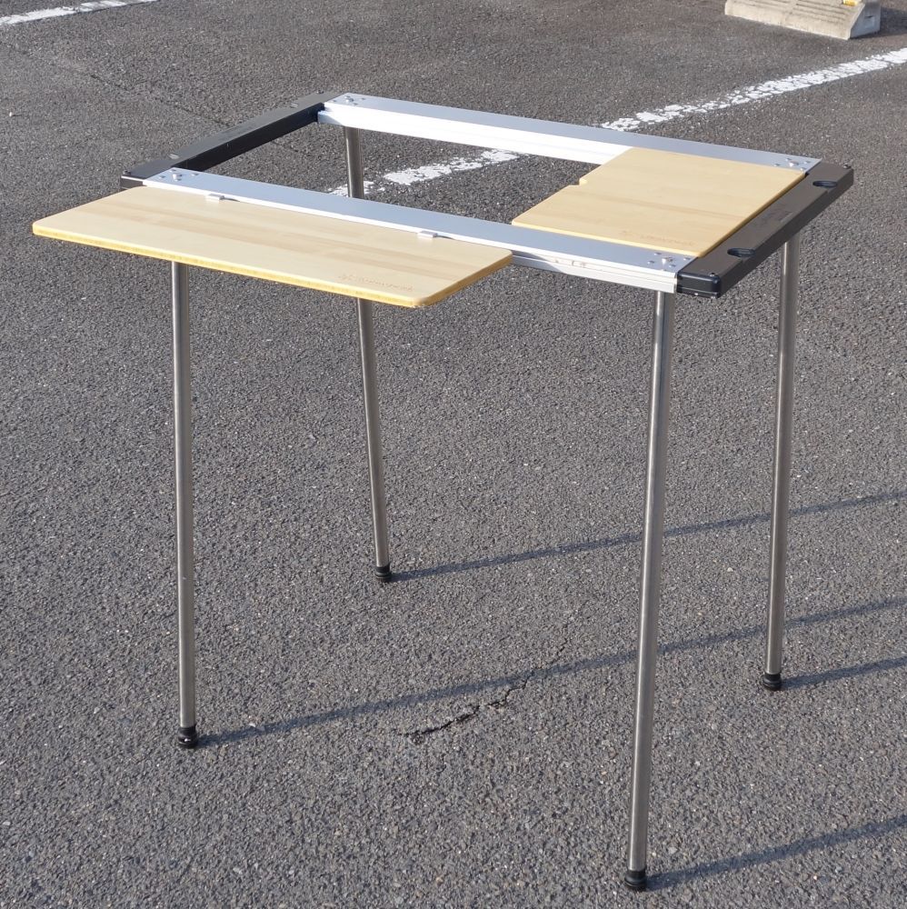 コールマン アウトドアテーブル グリルラック バーベキュー スリム 三