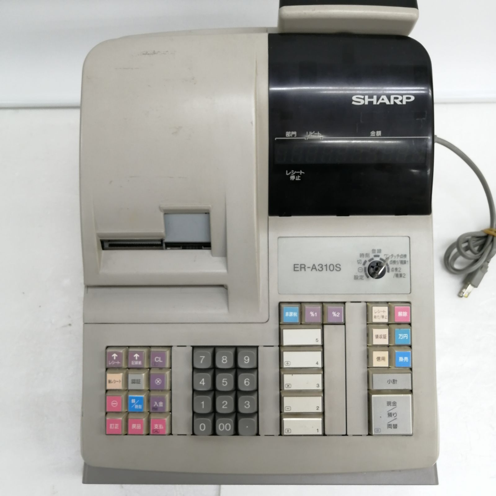 ジャンク】SHARP レジ ER-A310S