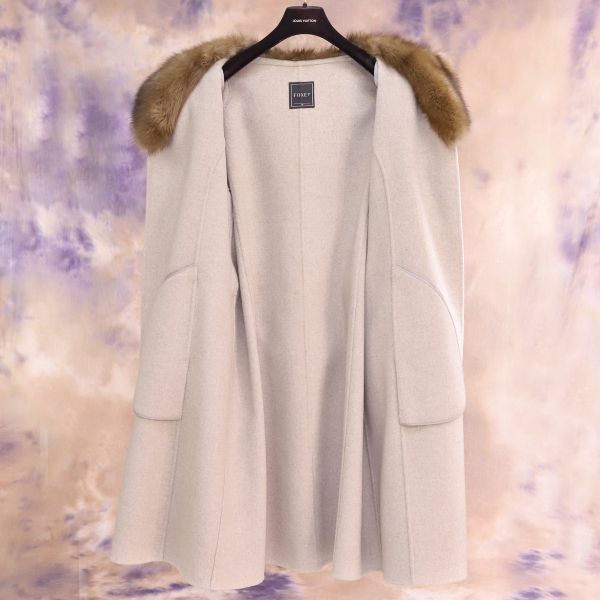 本物 新品同 フォクシーブティック 最高峰ロシアンセーブルファー毛皮