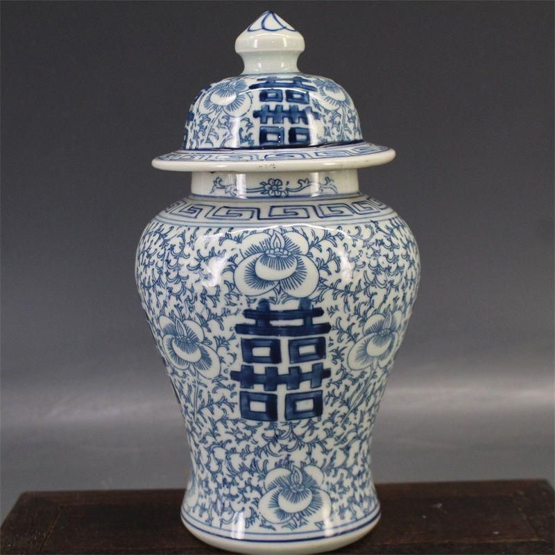 清康熙黄地竜紋纏枝将軍缶瓶 景徳鎮 陶磁器 装飾