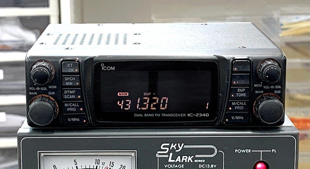 ICOM IC-2340D デュアルバンドFMトランシーバー ICOM IC-2340D