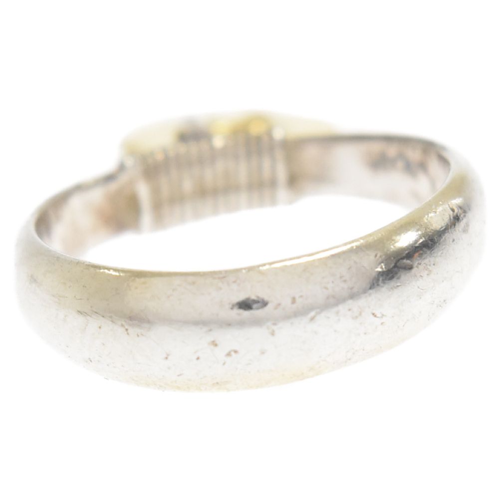 ゴローズ 金メタルチャーム付き シルバーリング