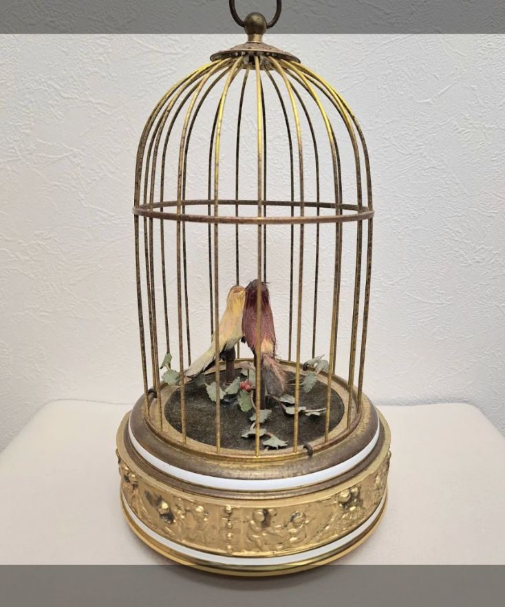 リュージュ オルゴール ヴィンテージ シンギングバード※ レア