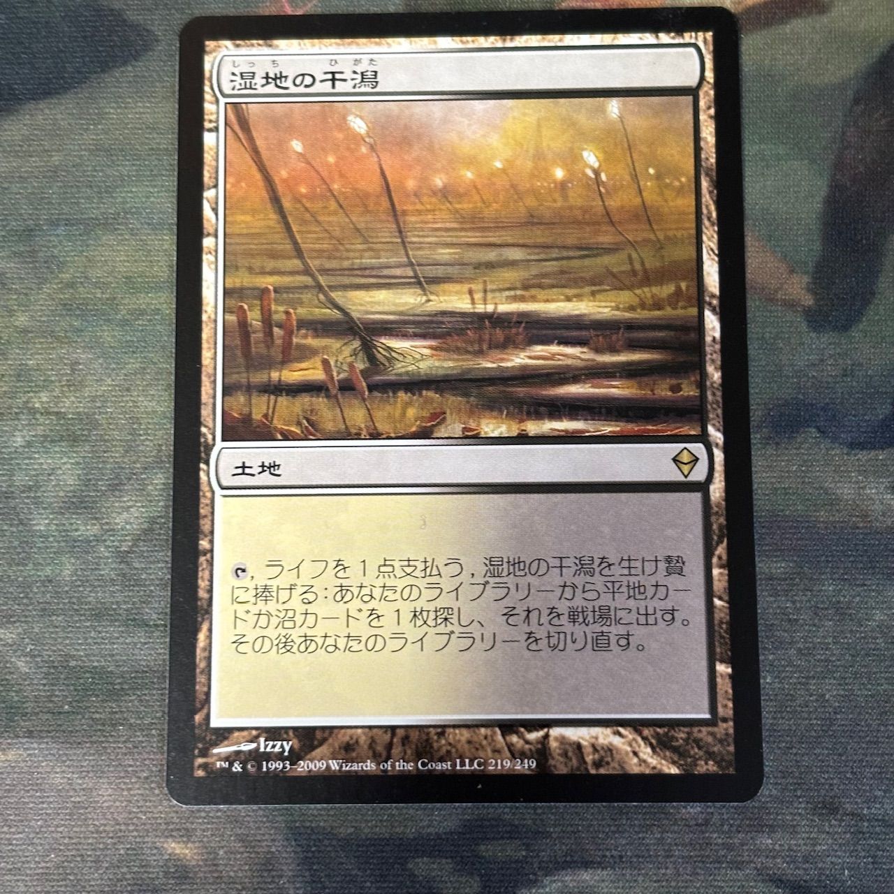 mtg 湿地の干潟 4枚 日本語 旧枠 mtg 湿地の干潟 4枚