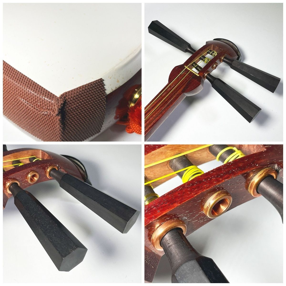 津軽三味線 高級花林材 太棹 東さわり 本皮 皮破れなし 津軽三味線