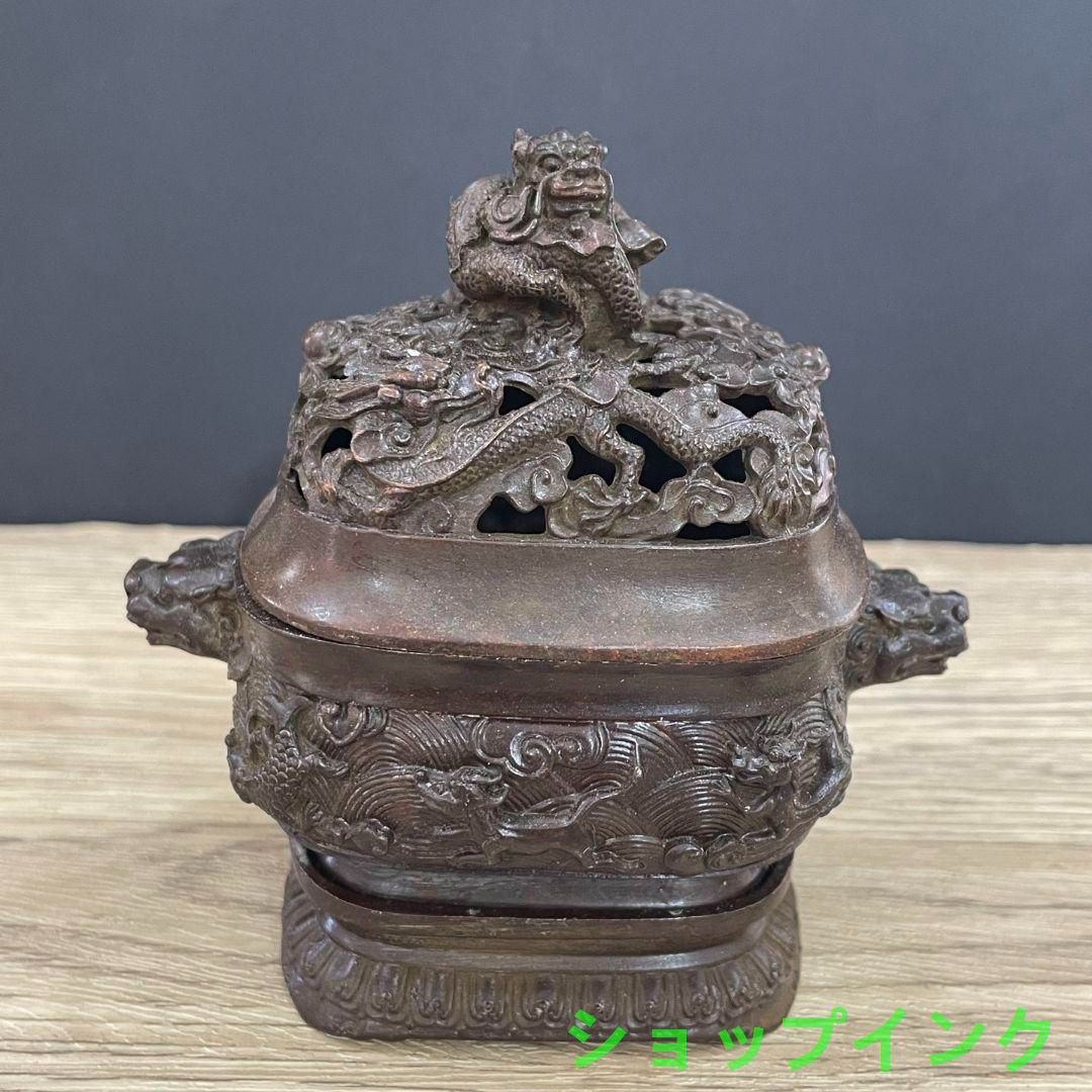 香炉 三脚薫香炉 皿香炉 置物 足炉 香道具 装飾品 工芸品 美術