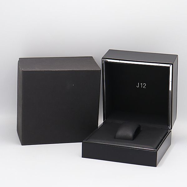 箱付き シャネル 空箱/ケース 腕時計用ケース ブラック/黒 メンズ