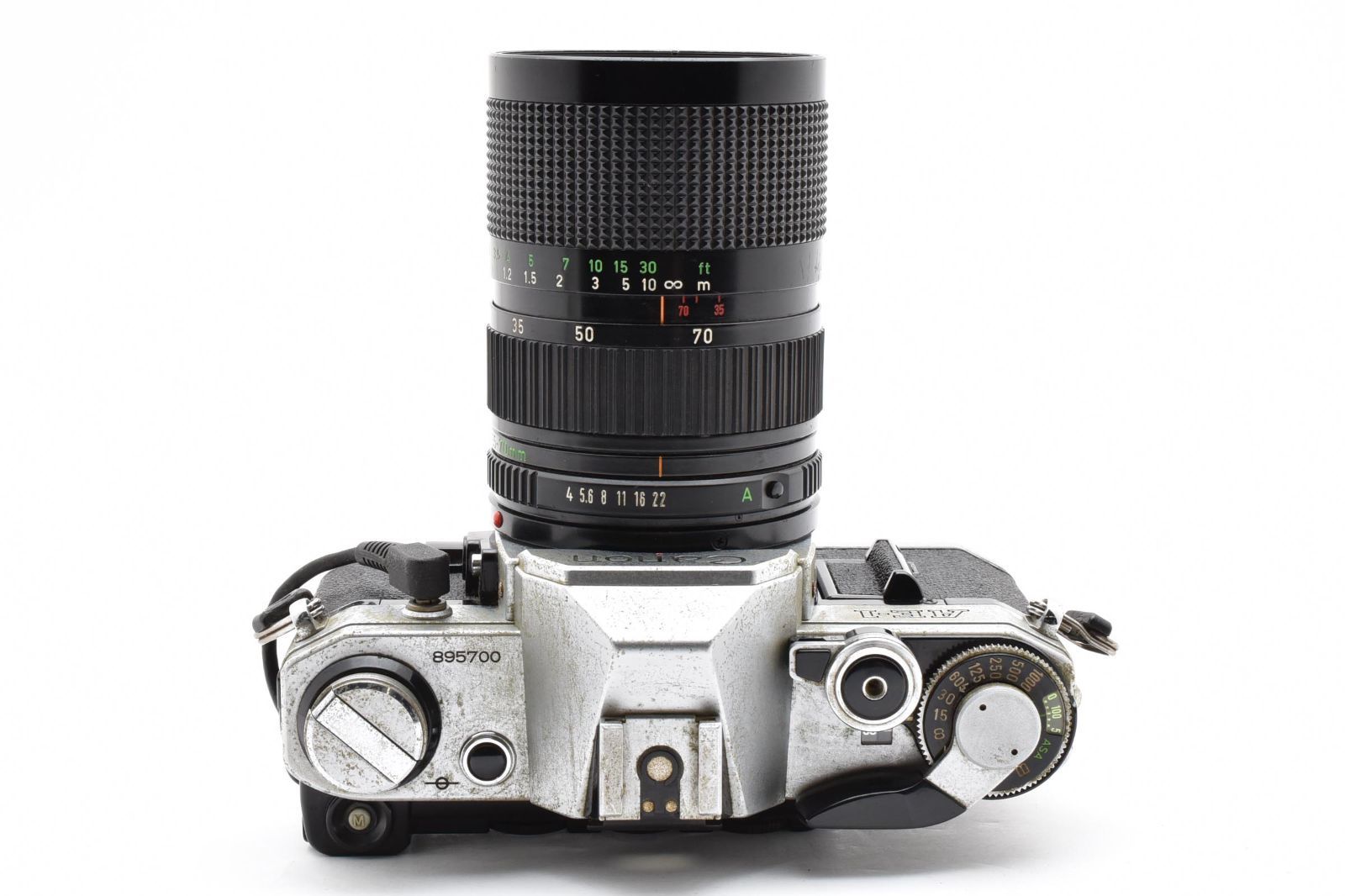 動作良好】Canon AE-1 シルバー ボディ + New FD 35-70mm F4 標準