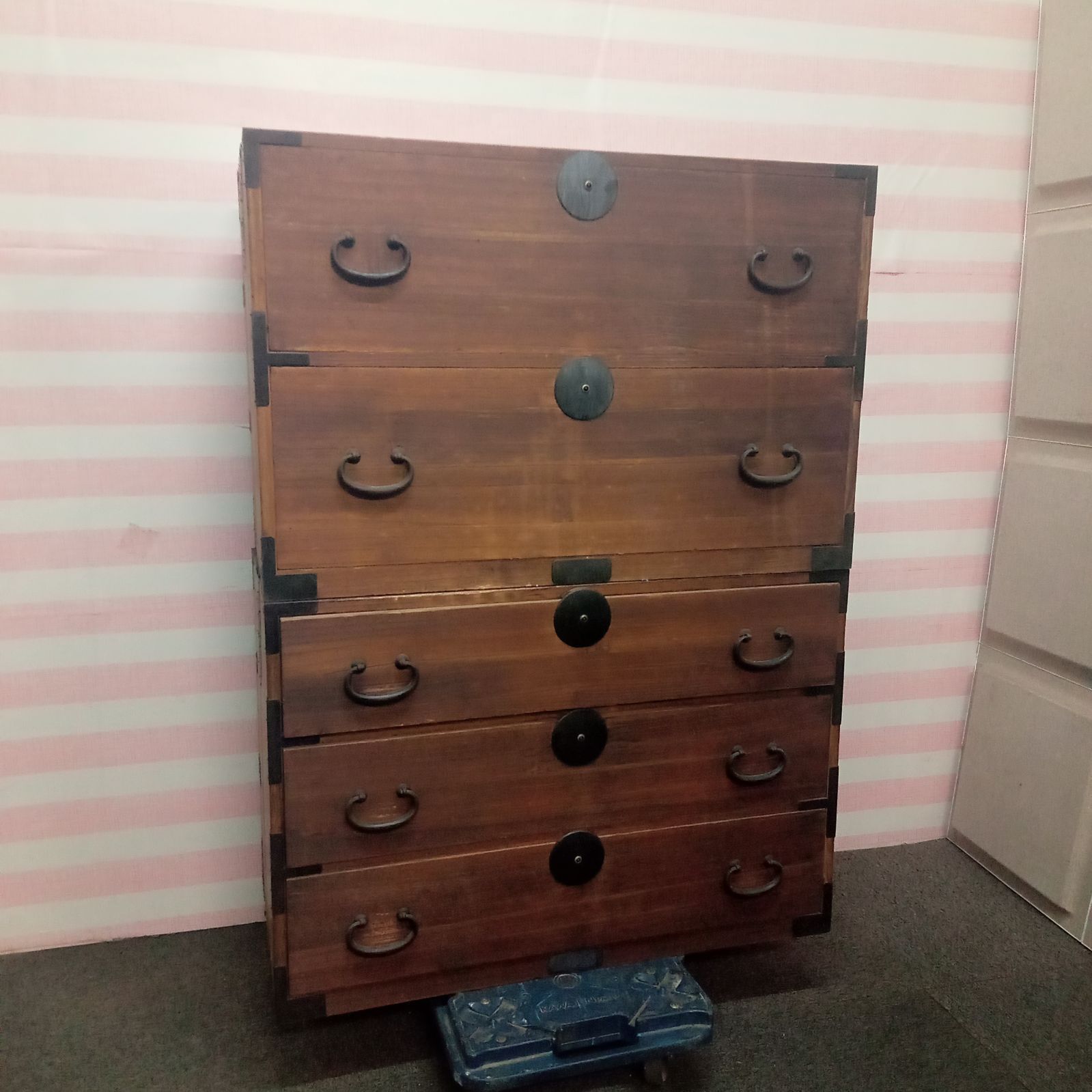 ◯ ファッション 箪笥 茶箪笥 和箪笥 和家具 昭和レトロ アンティーク