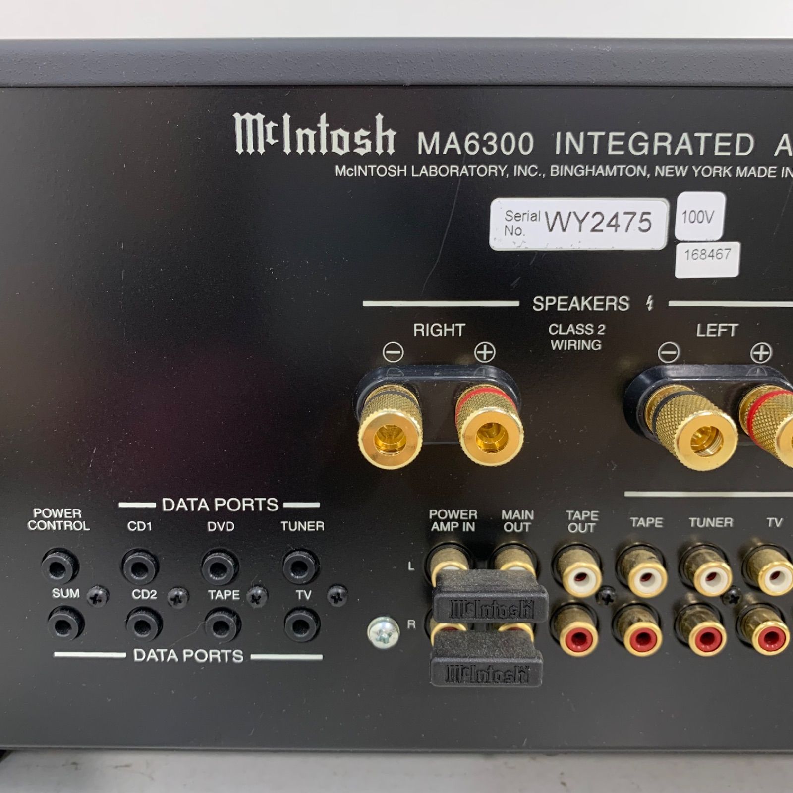 □□McIntosh MA6300 LIMITED EDITION プリメインアンプ
