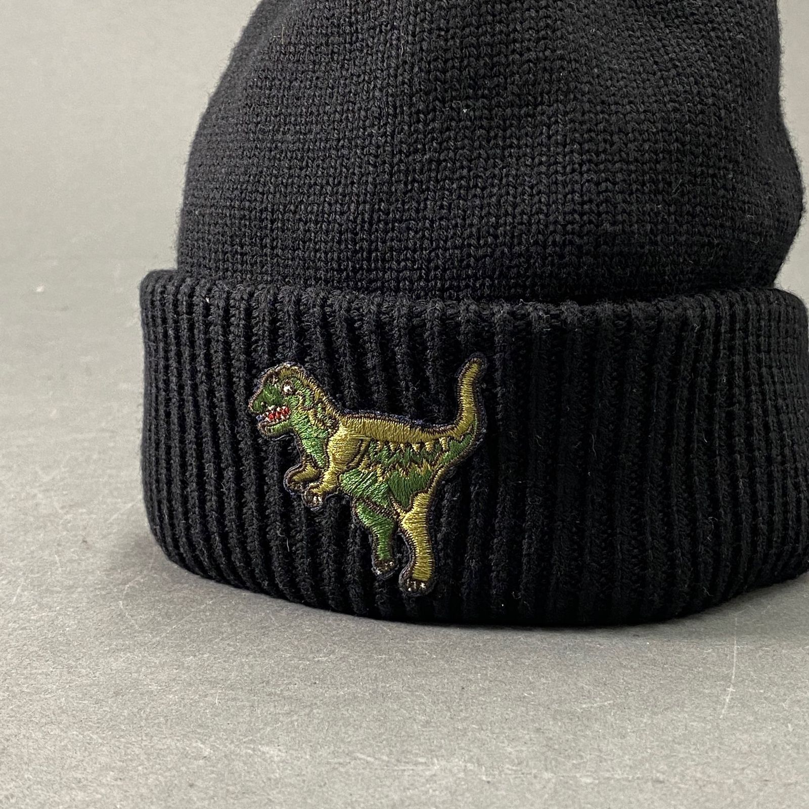 COACH 恐竜柄 ニット帽 coach 恐竜柄 ニット帽 コーチが恐竜のアイコン